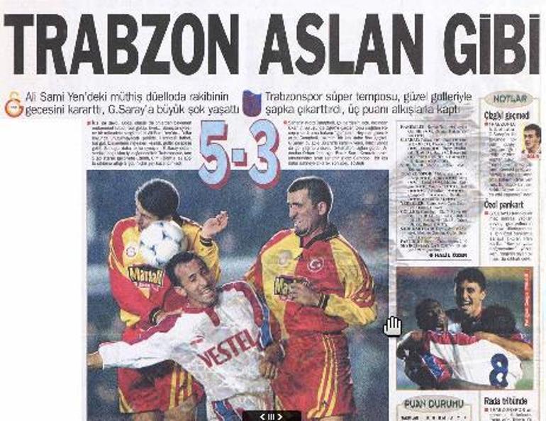 Trabzonspor - Galatasaray maçı olunca