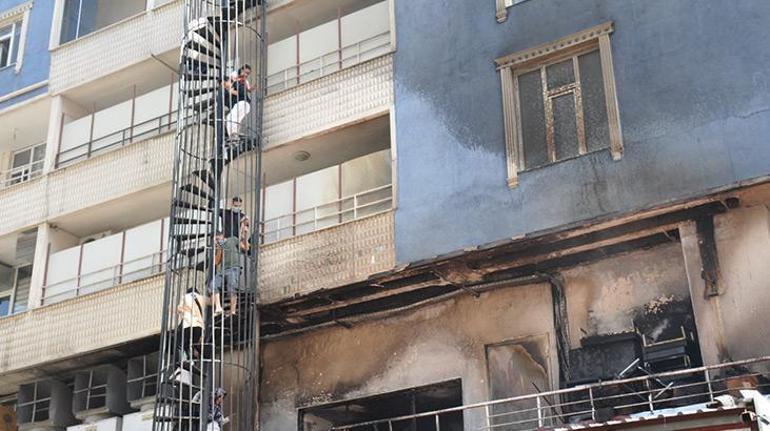 Muşta 6 katlı binada can pazarı 15 kişi hastaneye kaldırıldı