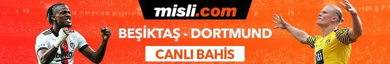 Beşiktaş - Borussia Dortmund maçı Tek Maç ve Canlı Bahis seçenekleriyle Misli.com’da