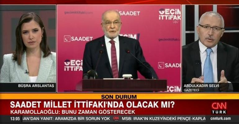 Saadet Partisi Millet İttifakında olacak mı Karamollaoğlundan dikkat çeken açıklama