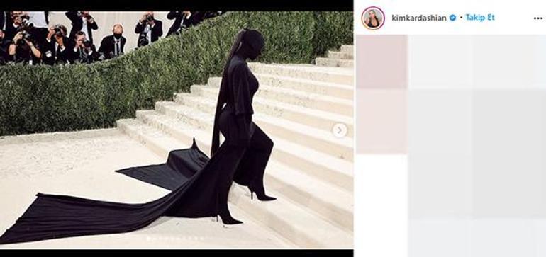 Kim Kardashian Met Galada giydiği kostümü savundu