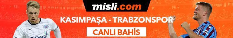 Kasımpaşa-Trabzonspor maçı canlı bahis seçeneğiyle Misli.comda