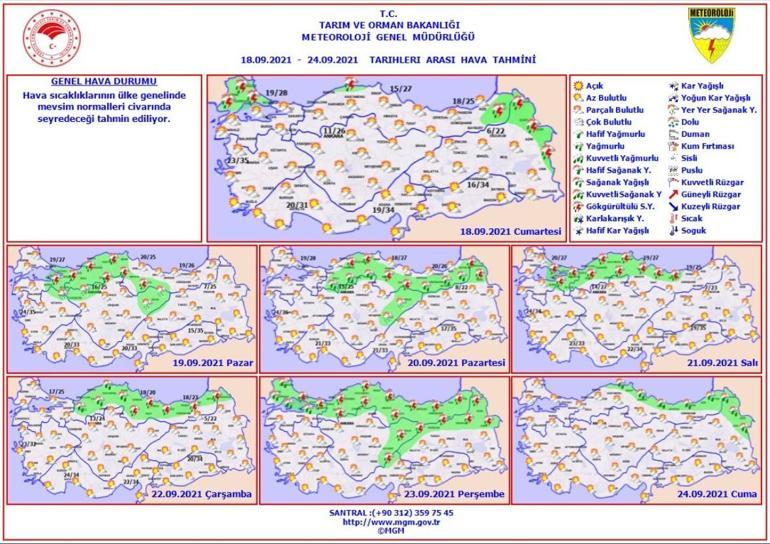 Son dakika... Meteoroloji uyardı Trakya ve İstanbulda akşam saatlerine dikkat