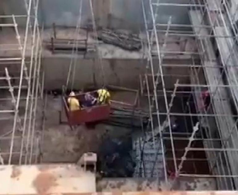 Yardıma geldi, elektrik çarptı Tuzlada kurtarma seferberliği