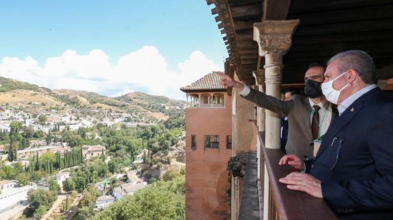 TBMM Başkanı Şentop Granada Ulu Camiini ziyaret etti