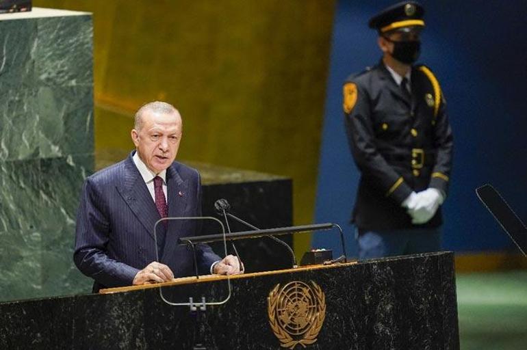 Son dakika: BM 76. Genel Kurulu Erdoğandan dünyaya önemli mesajlar