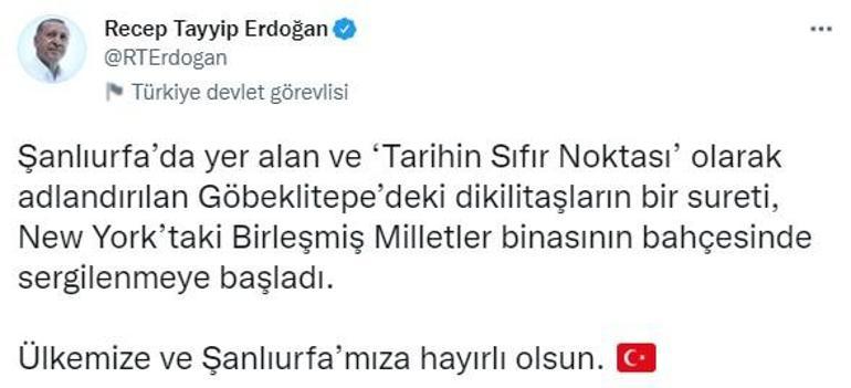 Son dakika... Türkiye’den New York’a götürüldü, Erdoğan paylaştı: Tarihin sıfır noktası