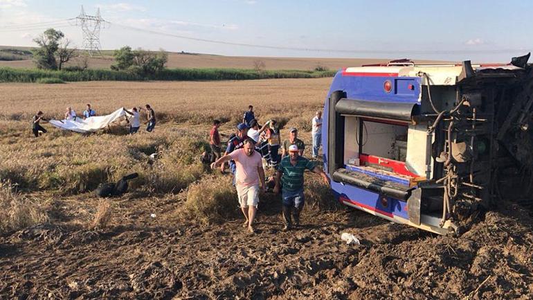 Çorludaki tren kazasında yaralanan 3 yolcuya 1,5 milyon TL tazminat