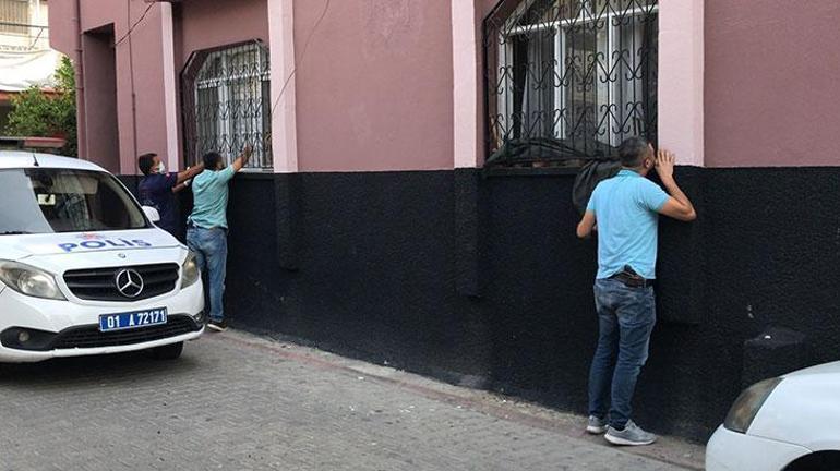 Adanada dehşet evi Polis baltayla kırıp içeriye girdi