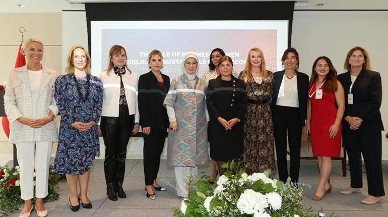 Emine Erdoğandan kadınlara sürdürülebilir dünya inşa edelim  çağrısı