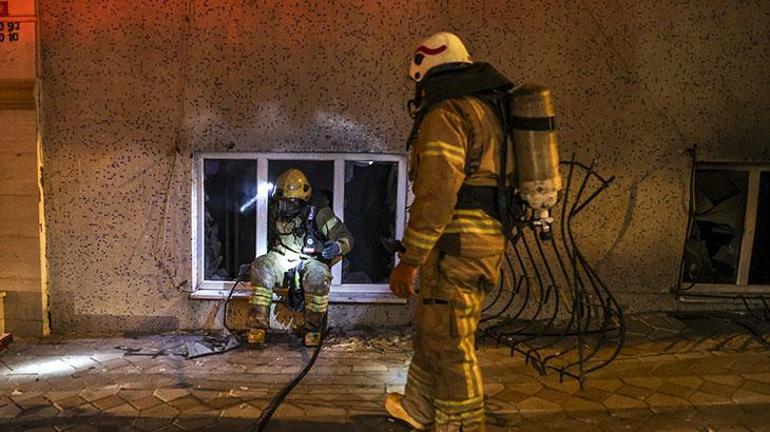 Sultangazide 5 katlı binada yangın paniği: 11 kişi dumandan etkilendi