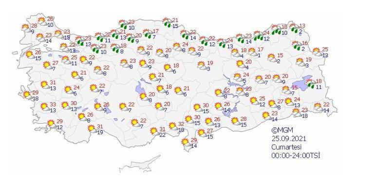 Son dakika... Meteorolojiden iki il için turuncu alarm