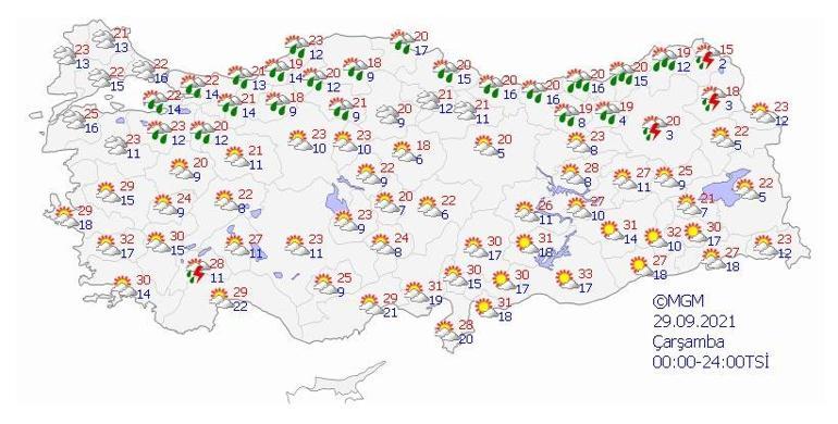 Son dakika Meteoroloji özellikle 3 ili uyardı: Kuvvetli yağış