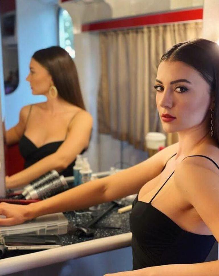 Burcu Özberk’in karavan pozu tam not aldı