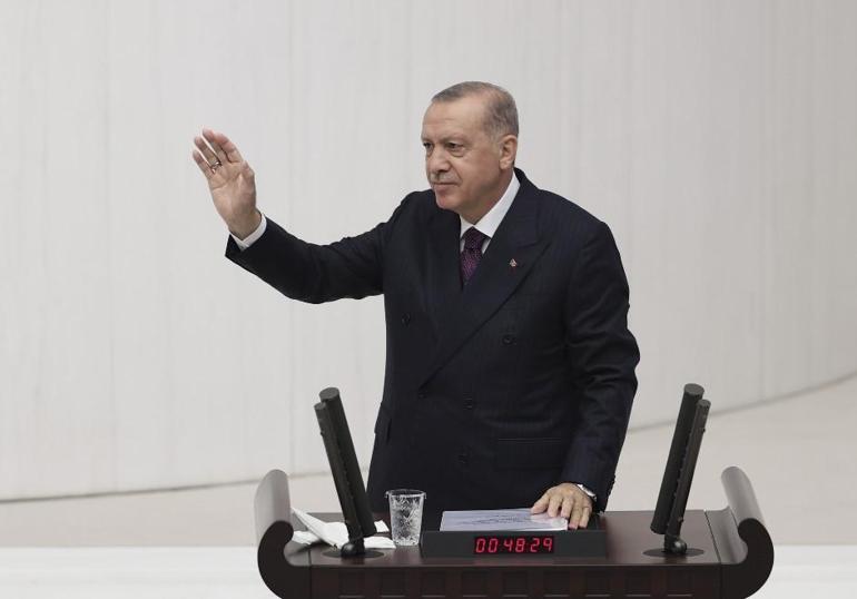 Son dakika... Cumhurbaşkanı Erdoğandan TBMM açılışında Kürt sorunu açıklaması