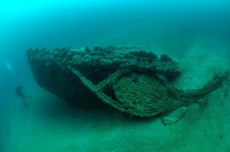 Gelibolu Tarihi Sualtı Parkı dalış turizmine açıldı