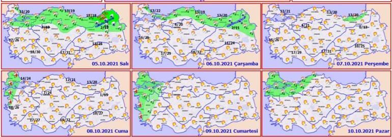 Son dakika Meteorolojiden sağanak yağış uyarısı: 3 gün boyunca etkili olacak