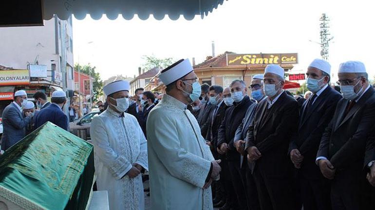 Diyanet İşleri Başkanı Ali Erbaş Boluda cenaze namazına katıldı