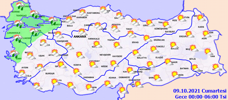 Son dakika... Hafta sonu plan yapanlar dikkat Bu illerde şiddetli yağış var