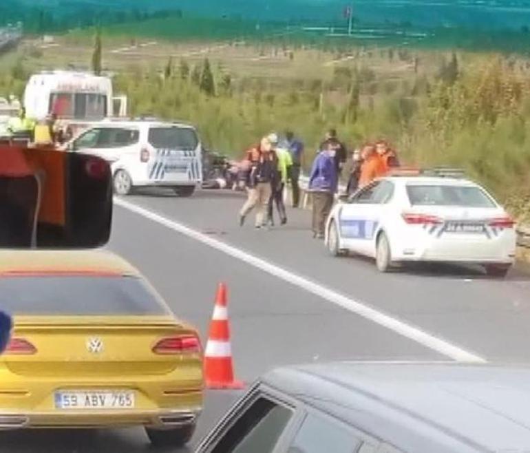 Büyükçekmecede doktorun öldüğü kaza kamerada