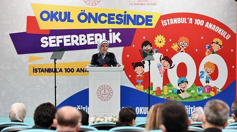 Emine Erdoğan: Eğitime yapılan her yatırım bir ülkenin kendine yaptığı en büyük iyiliktir
