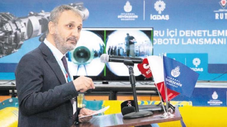 Akıllı robotlar şehrin altında