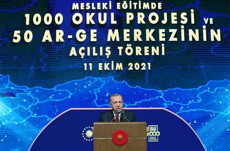 Son dakika... Cumhurbaşkanı Erdoğandan 3600 ek gösterge ve mesleki eğitim müjdesi