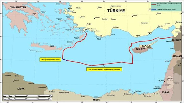 Son dakika... MSBden Oruç Reis iddialarına haritalı yanıt