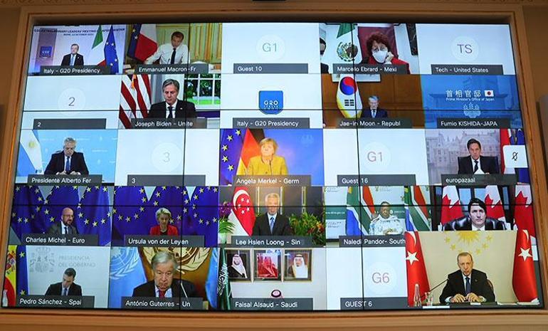 Son dakika Cumhurbaşkanı Erdoğandan G20 liderlerine çağrı: Başkanlığa talibiz