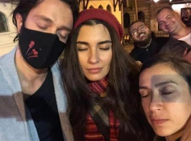 Her fırsatta aşk iddiasını yalanlayan Tuba Büyüküstün ve Murat Bozdan yeni pozlar