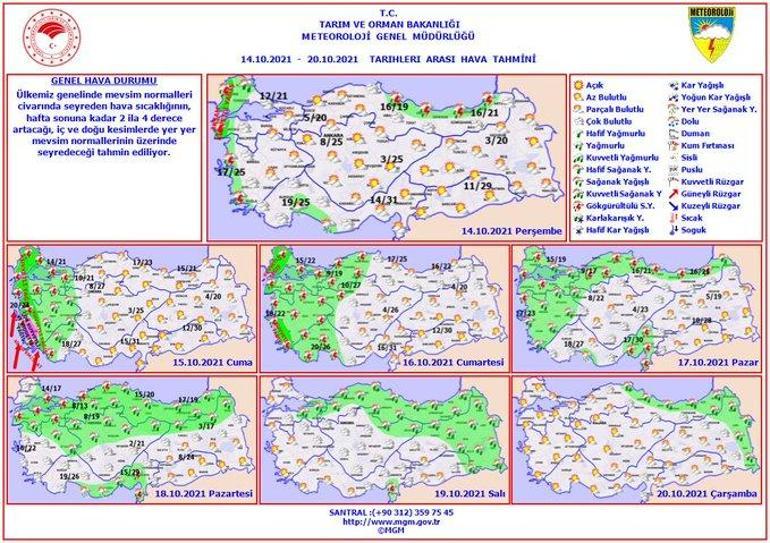 Son dakika: Meteoroloji yeni bir etki diyerek duyurdu: Çok kuvvetli geliyor