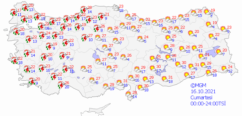 Son dakika: Meteoroloji yeni bir etki diyerek duyurdu: Çok kuvvetli geliyor