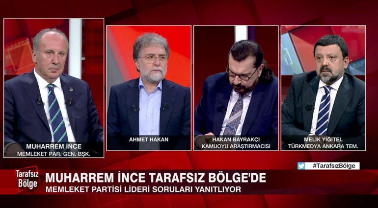 Son dakika: Muharrem İnceden CNN TÜRKte flaş açıklamalar