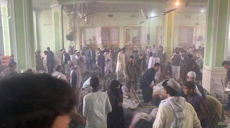 Son dakika: Afganistanda camiye bombalı saldırı