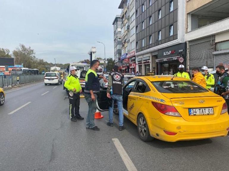 Kadıköyde taksi denetimi