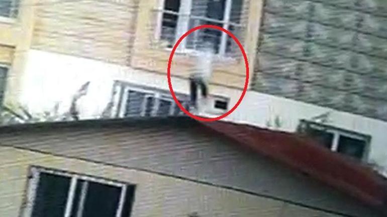 Hırsızlık için girdiği dairede ev sahibiyle karşılaşınca pencereden atlayıp kaçtı