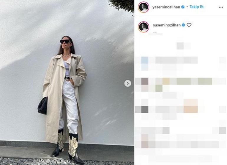 Yasemin Özilhan tarzıyla beğeni topladı