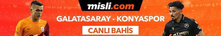 Galatasaray - Konyaspor maçı Tek Maç ve Canlı Bahis seçenekleriyle Misli.com’da