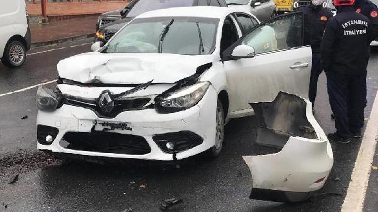 Beşiktaşta zincirleme trafik kazası