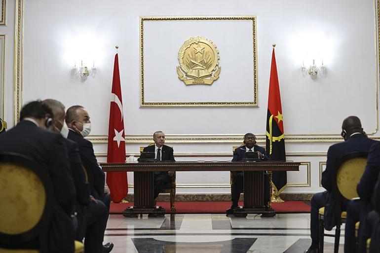 Son dakika Cumhurbaşkanı Erdoğandan Angolada flaş mesajlar: Korktukça bu zulüm Afrikayı kuşatacaktır