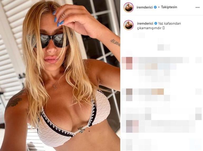 İrem Dericinin yaz özlemi