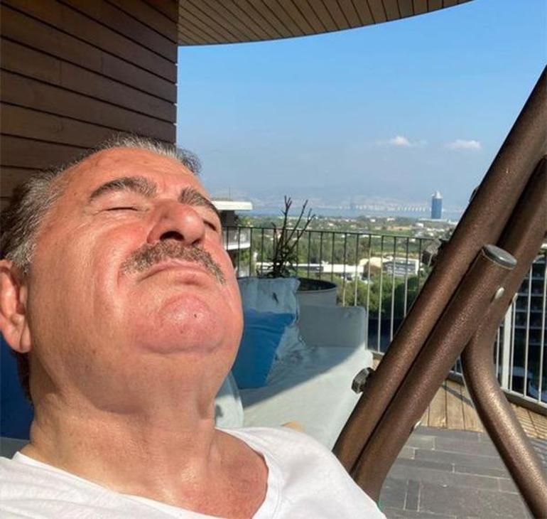 İbrahim Tatlısesin güneş banyosu
