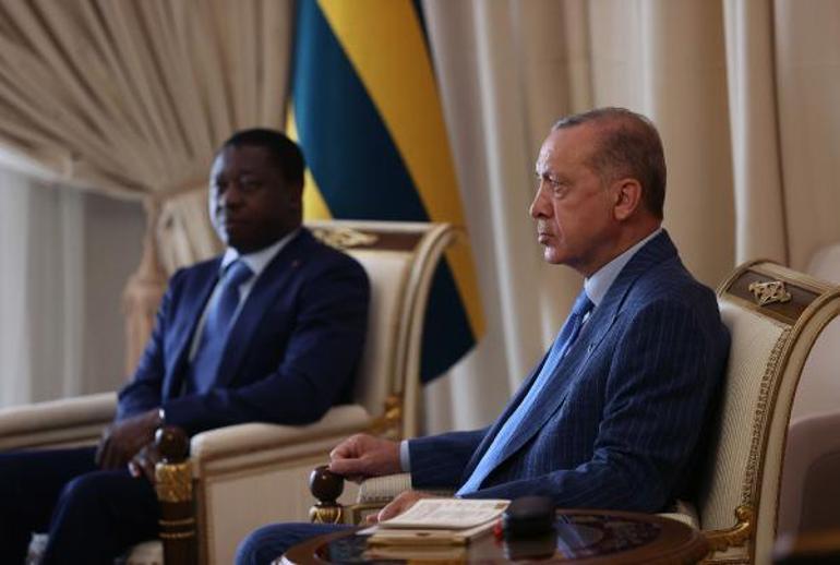 Son dakika Cumhurbaşkanı Erdoğan Togoda