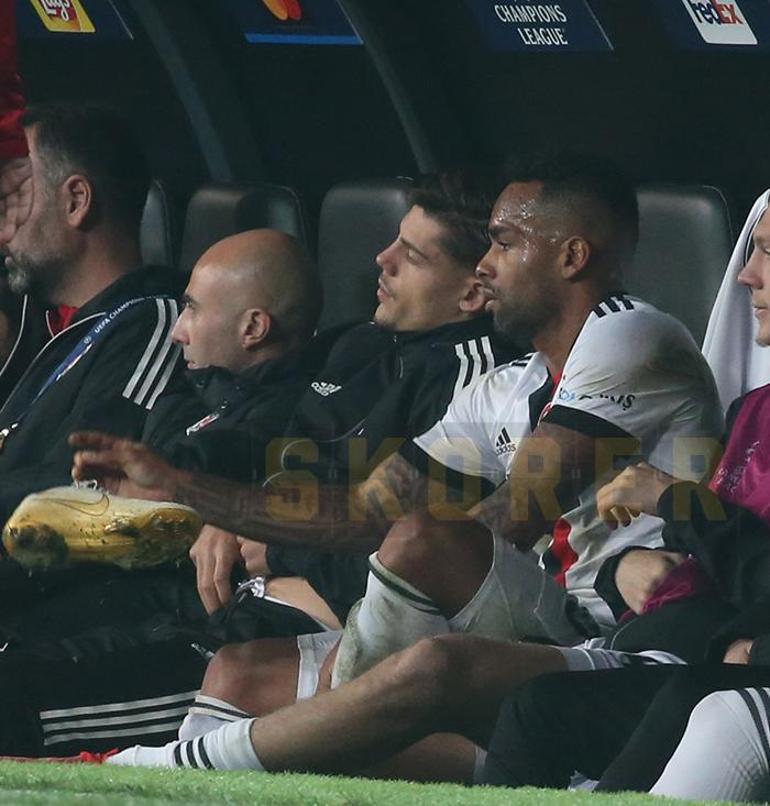 Beşiktaşta Alex Teixeira kulübede sinirlerine hakim olamadı