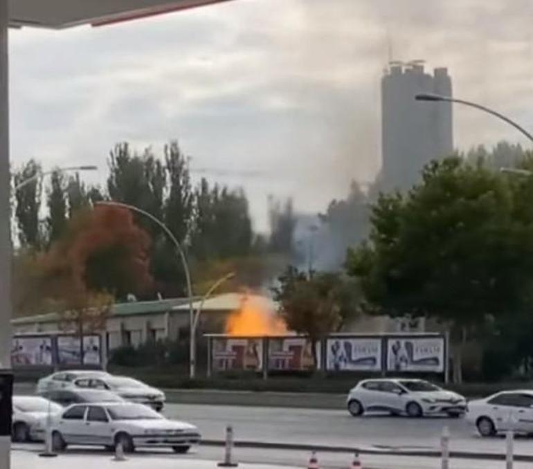 Son dakika... Ankarada MTA yerleşkesinde doğal gaz patlaması