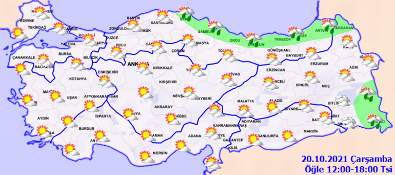Son dakika hava durumu: Meteoroloji duyurdu Sıcak hava geri geliyor