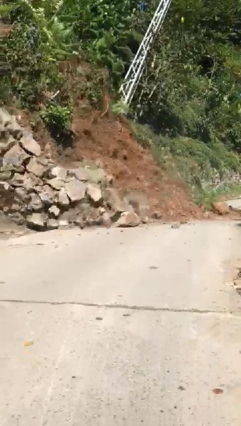 Rizedeki heyelan sırasında büyük panik yaşadılar