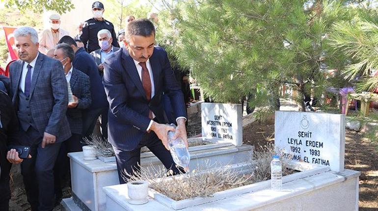 Siirtte teröristlerin katlettiği 13ü çocuk 22 vatandaş törenle anıldı