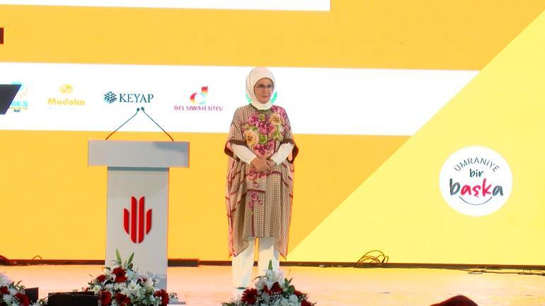 Emine Erdoğan İşim var okula gidiyorum projesinin lansmanına katıldı