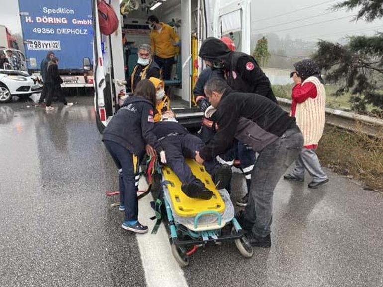 Son dakika... Anadolu Otoyolunda zincirleme kaza 15 araç birbirine girdi